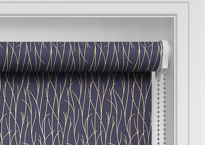 Kindling, Royal Blue - Twist&Fit Roller Blind - Image 11
